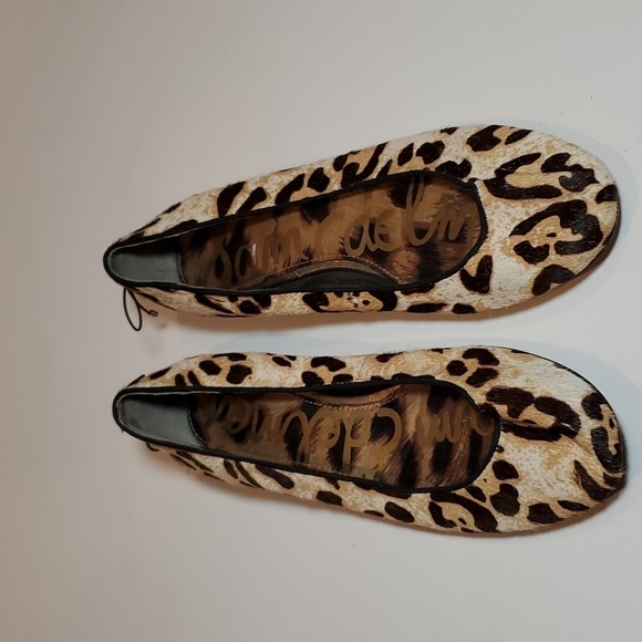 Sam Edelman Flats Joya Animal Print Ballet Flats 6.5 - Picture 1 of 9